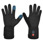 Rechargeable Heated Gloves for Mountaineering, Five Finger and Back of Hand Heating - Image 2