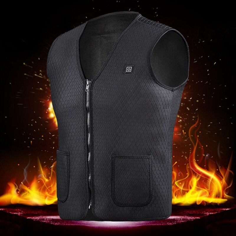 sleeveless electric heated vest