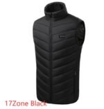 Electric Heated Vest, USB Charging, Washable, Multi Zone Heating - Image 2