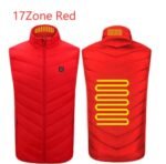 Electric Heated Vest, USB Charging, Washable, Multi Zone Heating - Image 10