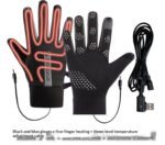 Temperature Controlled USB Heated Gloves, Waterproof Windproof, 3 Heat Settings - Image 5