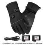 Electric Motorcycle Heated Gloves, Touch Screen, Winter Riding - Image 2