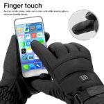 Electric Motorcycle Heated Gloves, Touch Screen, Winter Riding - Image 4