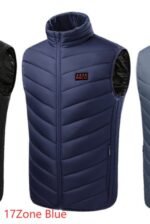Electric Heated Vest, USB Charging, Washable, Multi Zone Heating - Image 9