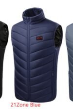 Electric Heated Vest, USB Charging, Washable, Multi Zone Heating - Image 4