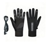 Temperature Controlled USB Heated Gloves, Waterproof Windproof, 3 Heat Settings - Image 4