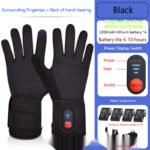 Rechargeable Heated Gloves for Mountaineering, Five Finger and Back of Hand Heating - Image 5