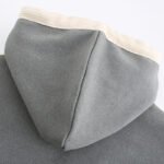 Brushed Hooded Heated Jacket, Knitted, USB Powered, Women's - Image 3