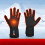 Rechargeable Heated Gloves for Mountaineering, Five Finger and Back of Hand Heating - Image 6